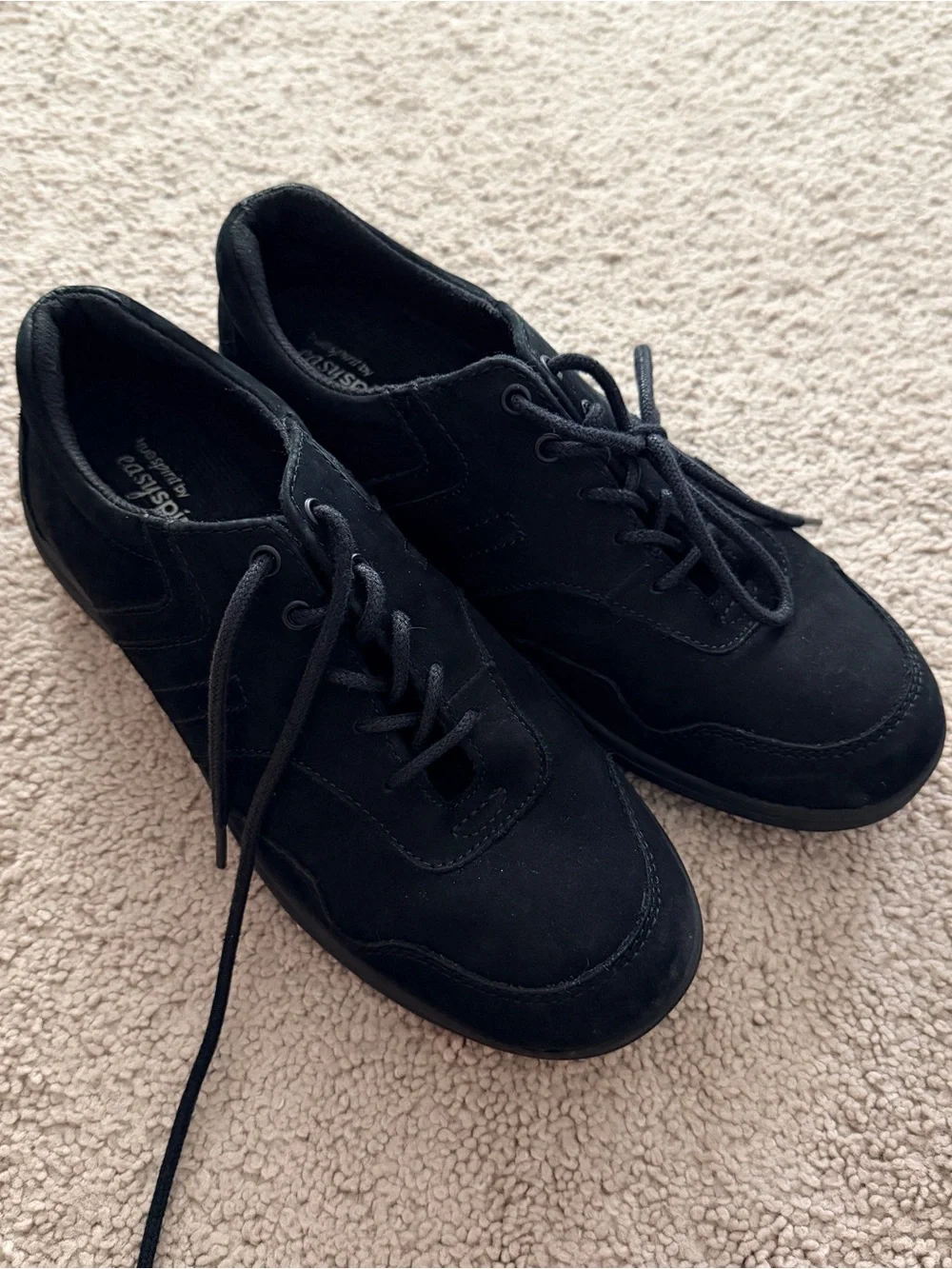easy spirit Black Casual Lace-Up Shoes size 6.5